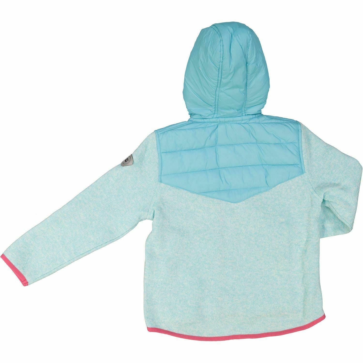 KILLTEC Baby Girls' Padded Knitted Panel Jacket Blue 12 m /18 m /24 m /2 yrs