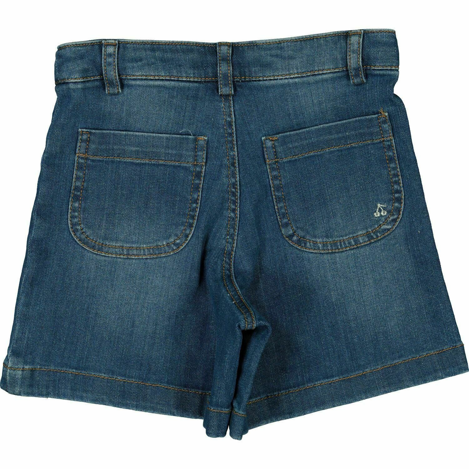 BONPOINT Girls' Kids' Blue Denim Shorts, Age 4 years