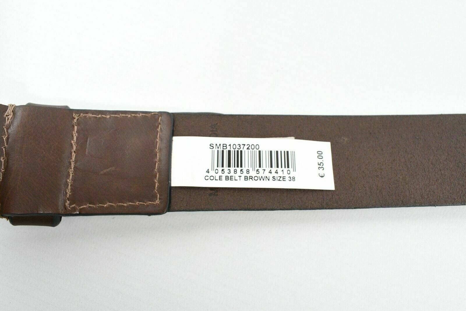 FOSSIL Men's COLE Genuine Leather Brown Belt, Reversible, size W38