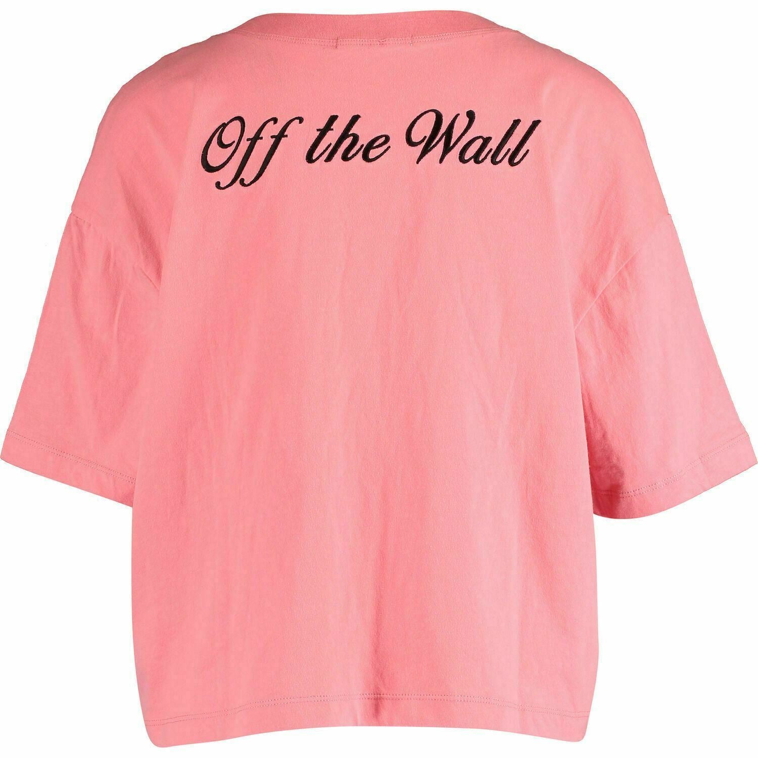 VANS Women's Brush Off Cropped Top, Strawberry Pink, size S