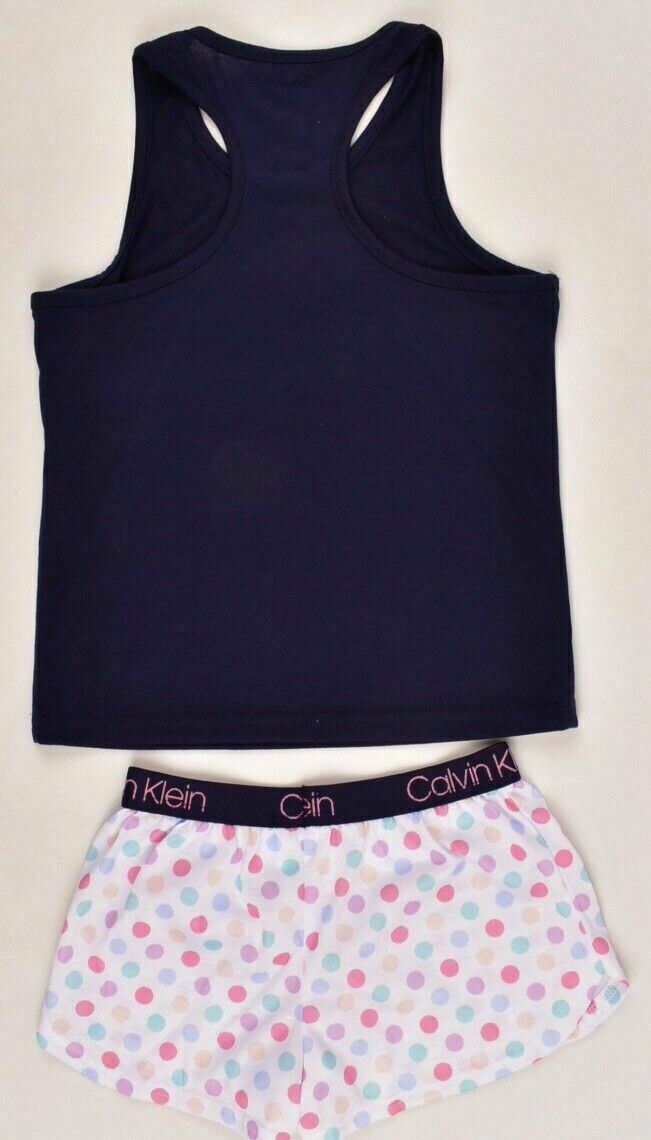 CALVIN KLEIN 2pc Girls Pyjama Nightwear Loungewear Set sizes 6 y 7 y & 8 Years