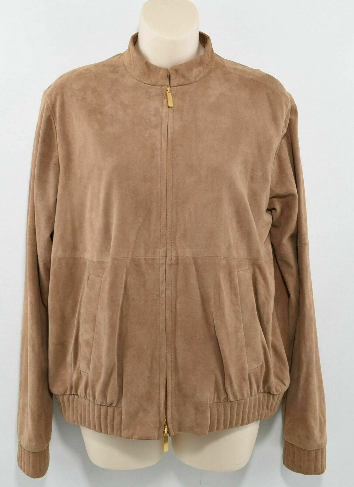 ALBERTA FERRETTI Women's Rabbit Leather Jacket, size UK 8