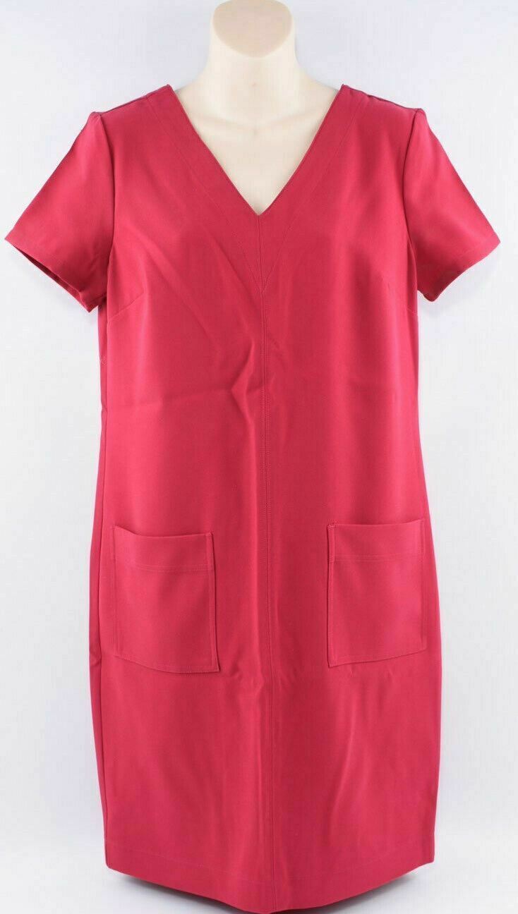 NEXT TAILORING Women's Pink Crepe Shift Dress, sizes UK 10 or UK 12