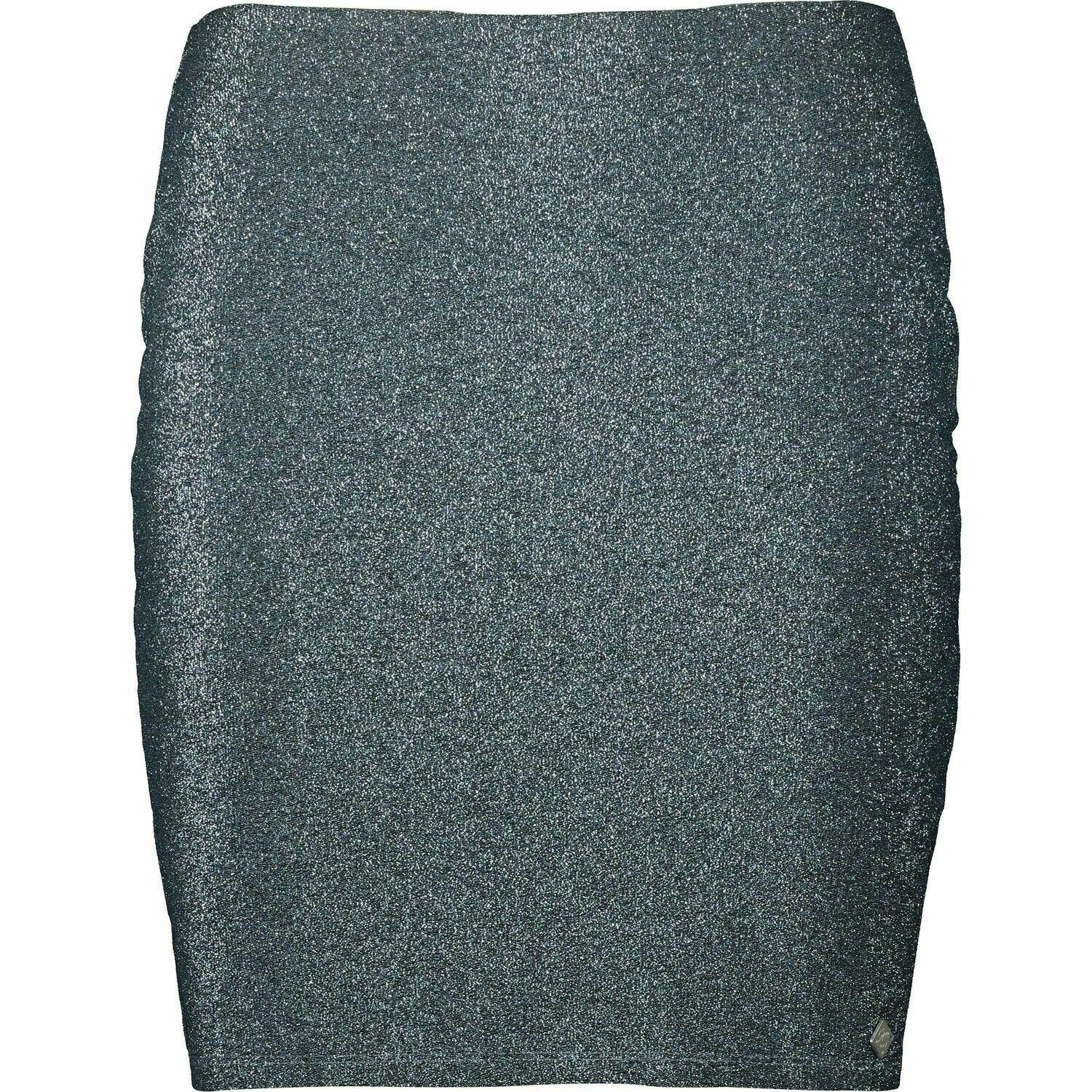 SUPERDRY Women's MIA Blue Sparkle Shimmer Skirt, size XS / UK 8