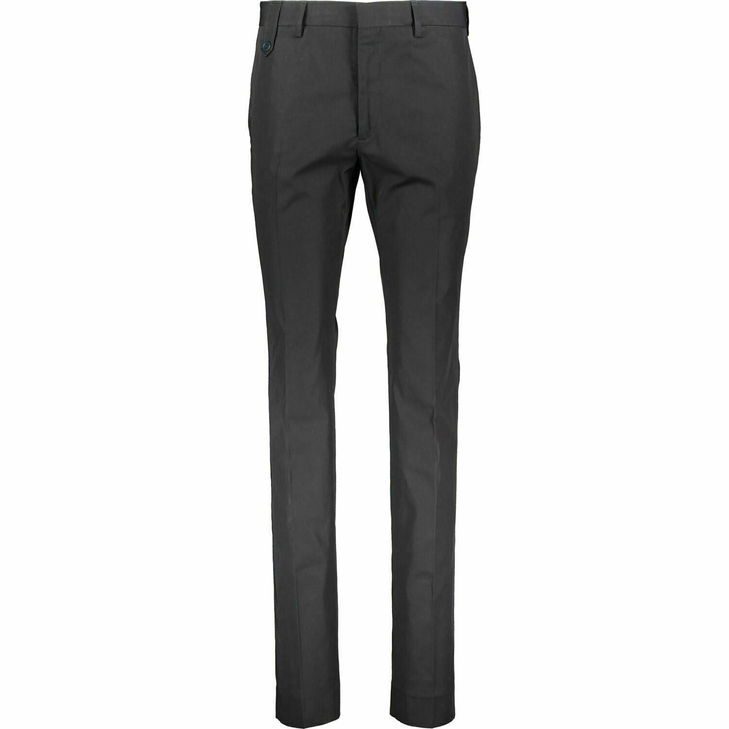 STELLA MCCARTNEY Men's Black Formal Slim Fit Trousers, size W28