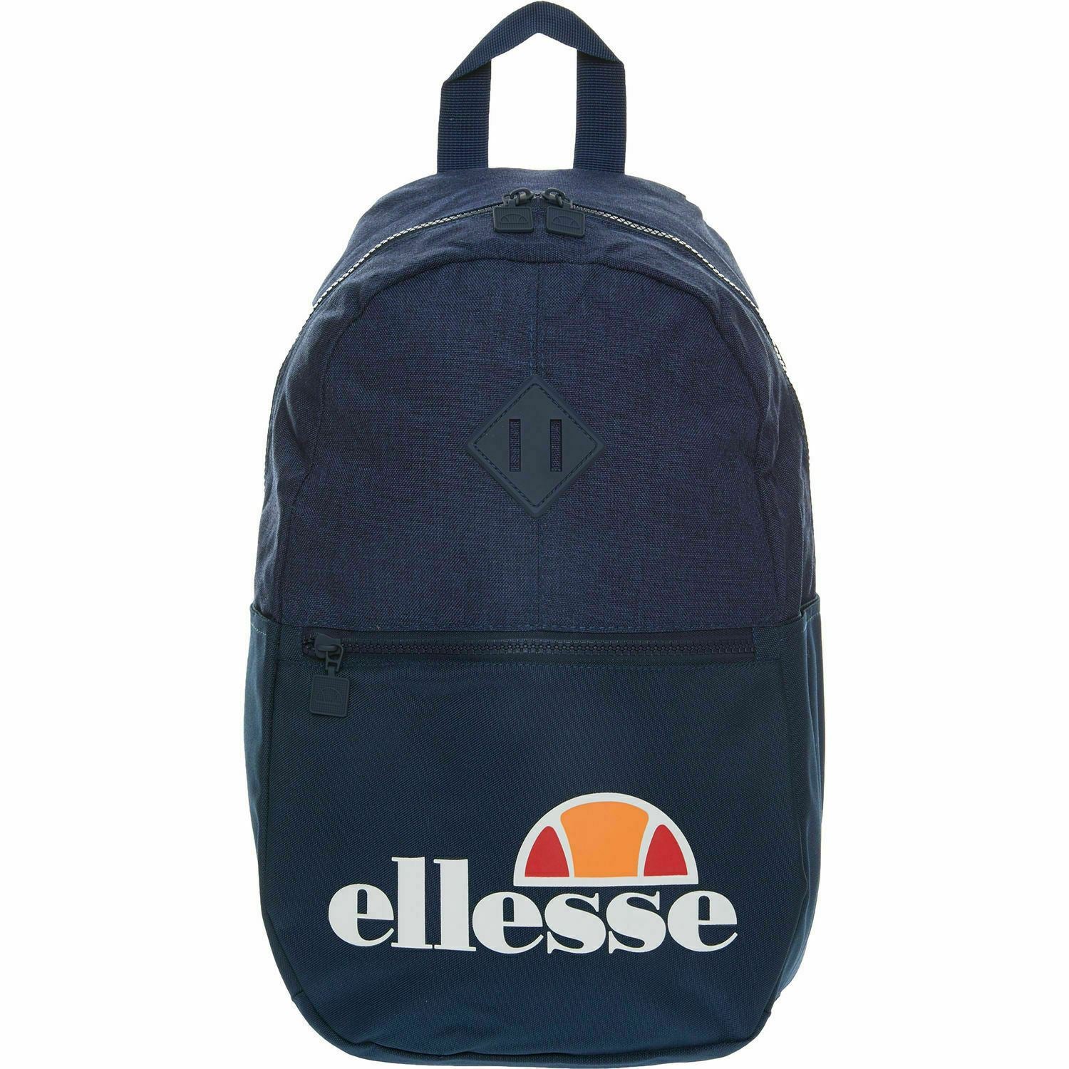 ELLESSE Logo Backpack MERRAN, Dark Navy Canvas