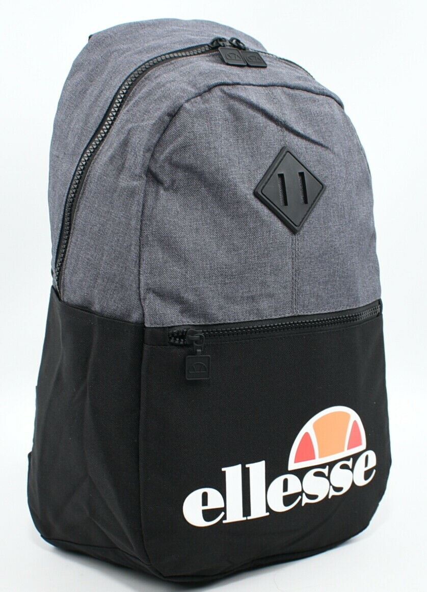 ELLESSE Logo Backpack MERRAN, Charcoal Grey