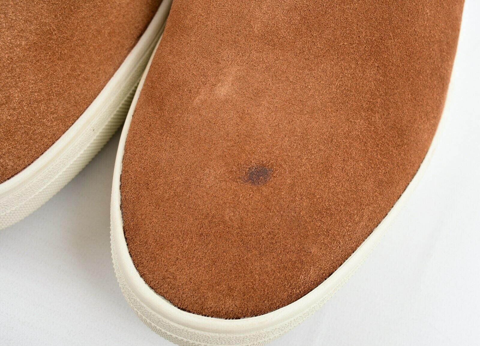 NEXT Men's Genuine Suede Leather Boots, Tan Brown, size UK 9 *marks*