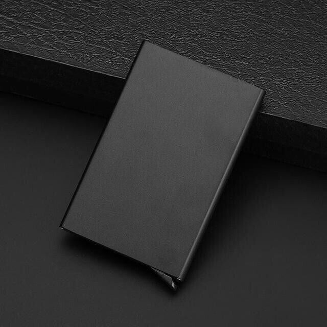 RFID Blocking Aluminum Card Wallet holds up to 7 cards UK Seller Fast Delivery