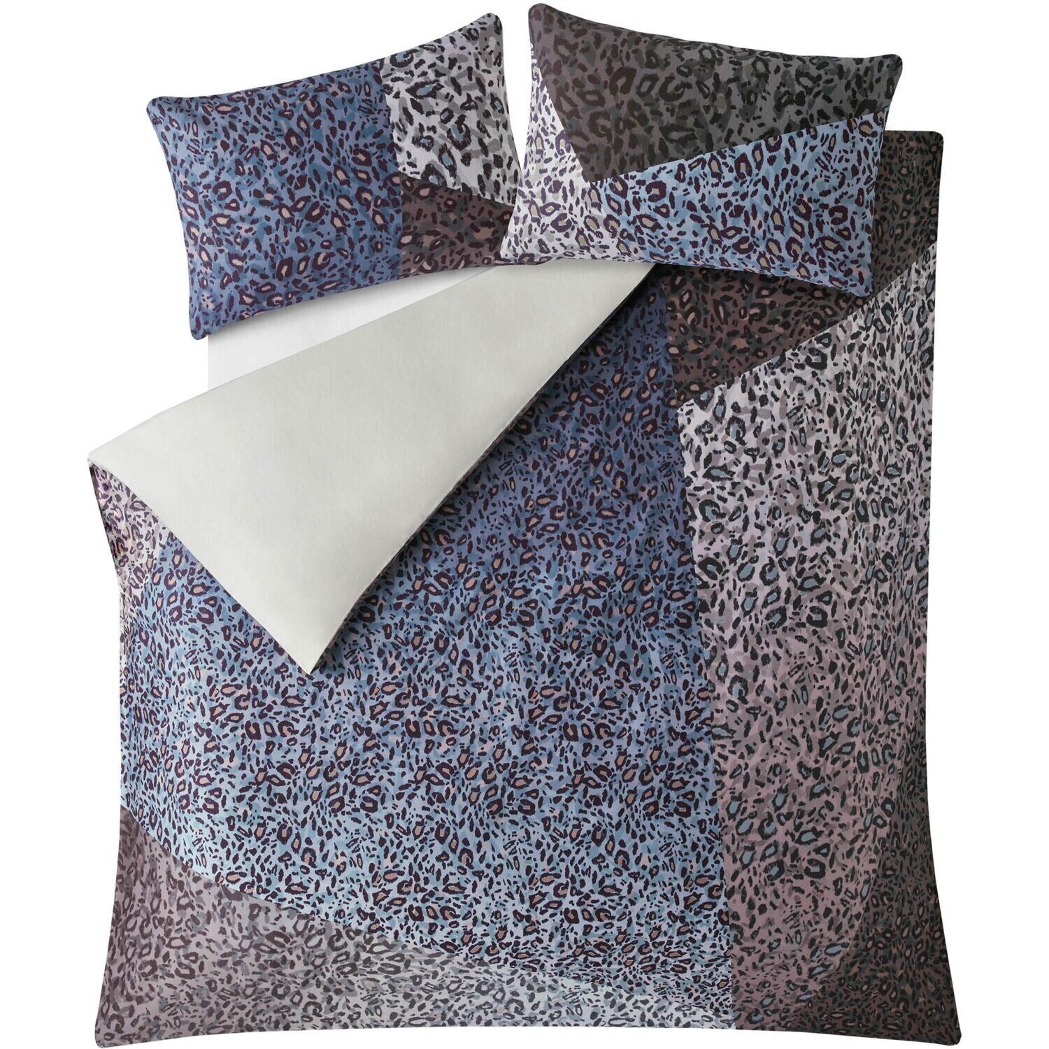 TED BAKER Prism Twilight (Leopard Print) Duvet Cover, Super King