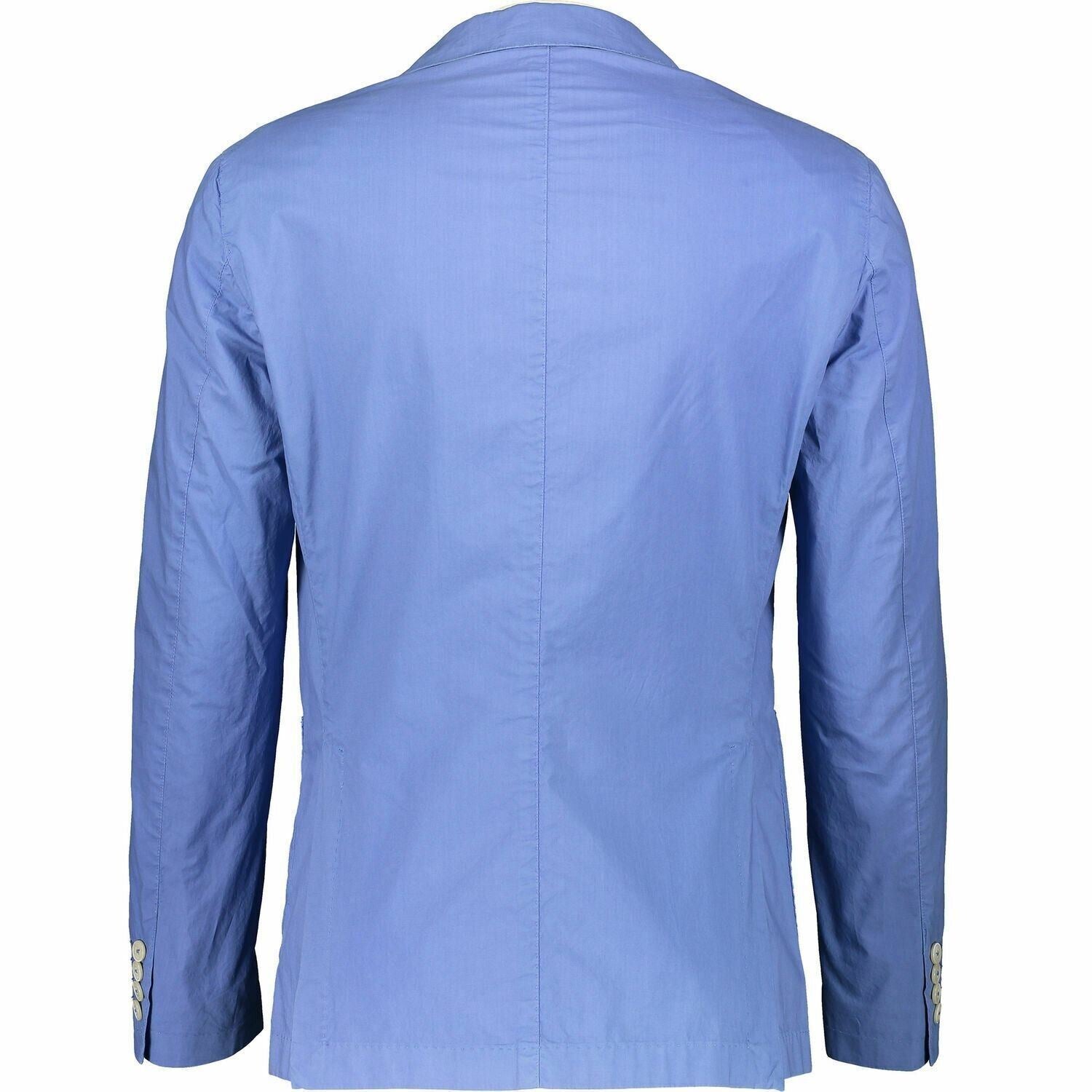 HACKETT Men's Blue Lightweight Poplin Cotton Blazer Jacket, size 40 R