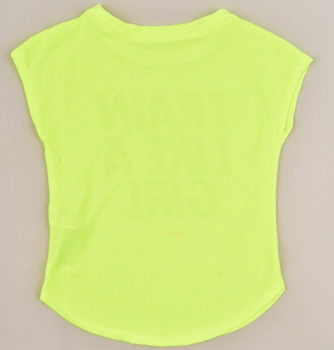 NIKE Girls' Kids' DRI-FIT Slogan Print T-shirt / Top, Fluo Green, 1 year 2 years
