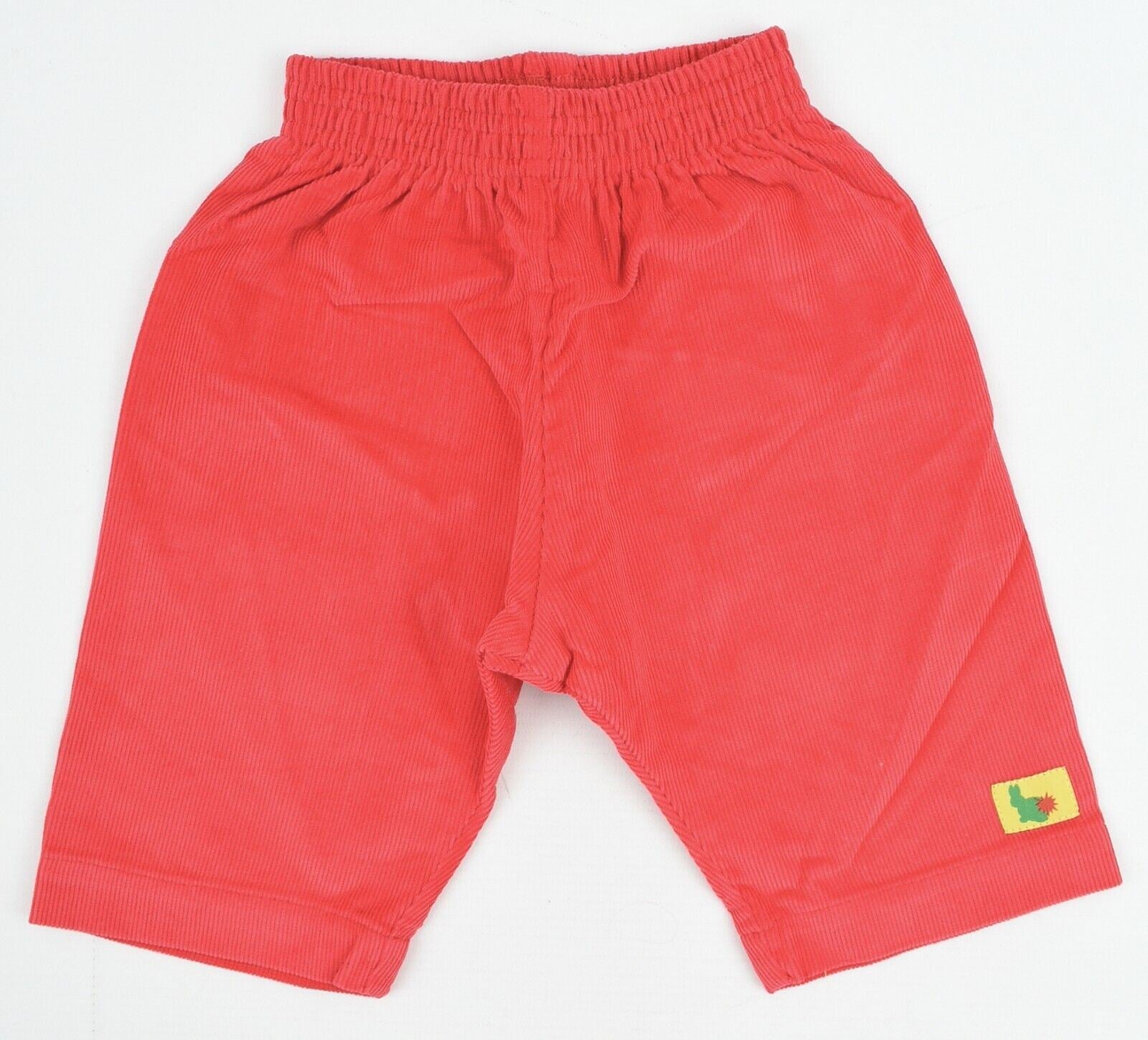 GREEN RABBIT Fine Corduroy Baby Pants, Red, MADE IN UK, size 0-6 Months