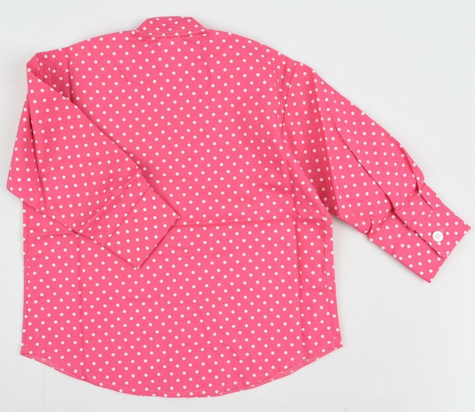 GREEN RABBIT Baby Girls' Polka Dot Shirt, Pink, MADE IN UK, size 6-12 Months