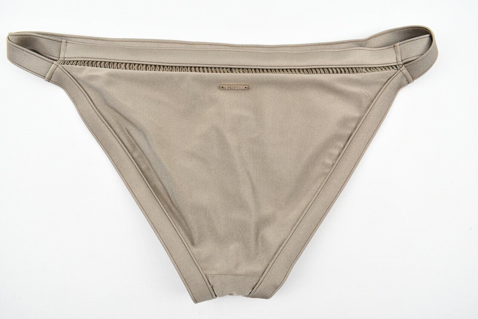 TED BAKER Swimwear: Women's Bikini Bottoms, Pewter Green, Ted size 3 / UK 12