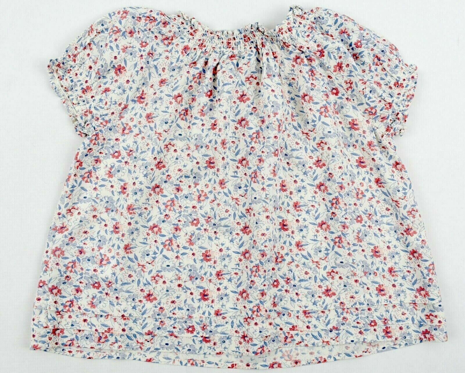 POLO RALPH LAUREN Girls' Short Sleeve Floral Tunic Top, size 6-7 years