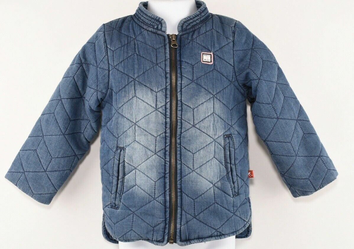 LEGO WEAR Baby Girls' JENNA 633 Blue Quilted Jacket, 12 months to 18 months