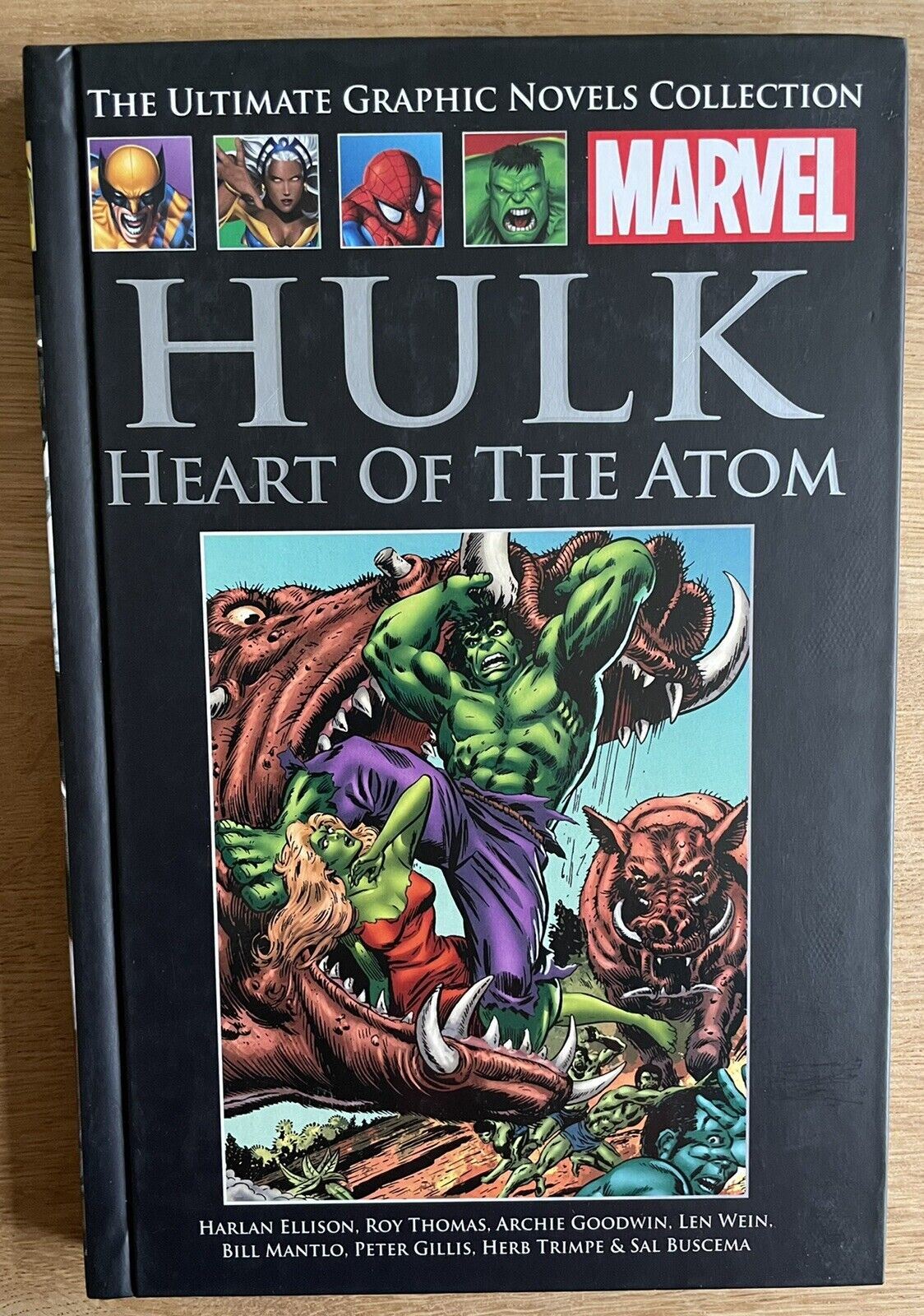 Hulk Heart of The Atom XXII Marvel Graphic Novel Hardback  Like New Condition