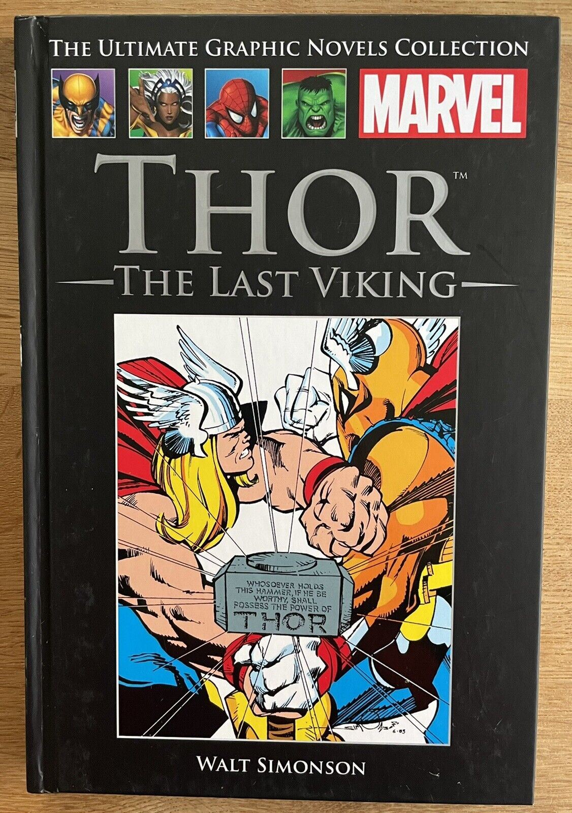 Thor The Last Viking No.5 Marvel Graphic Novel Hardback Like New Condition