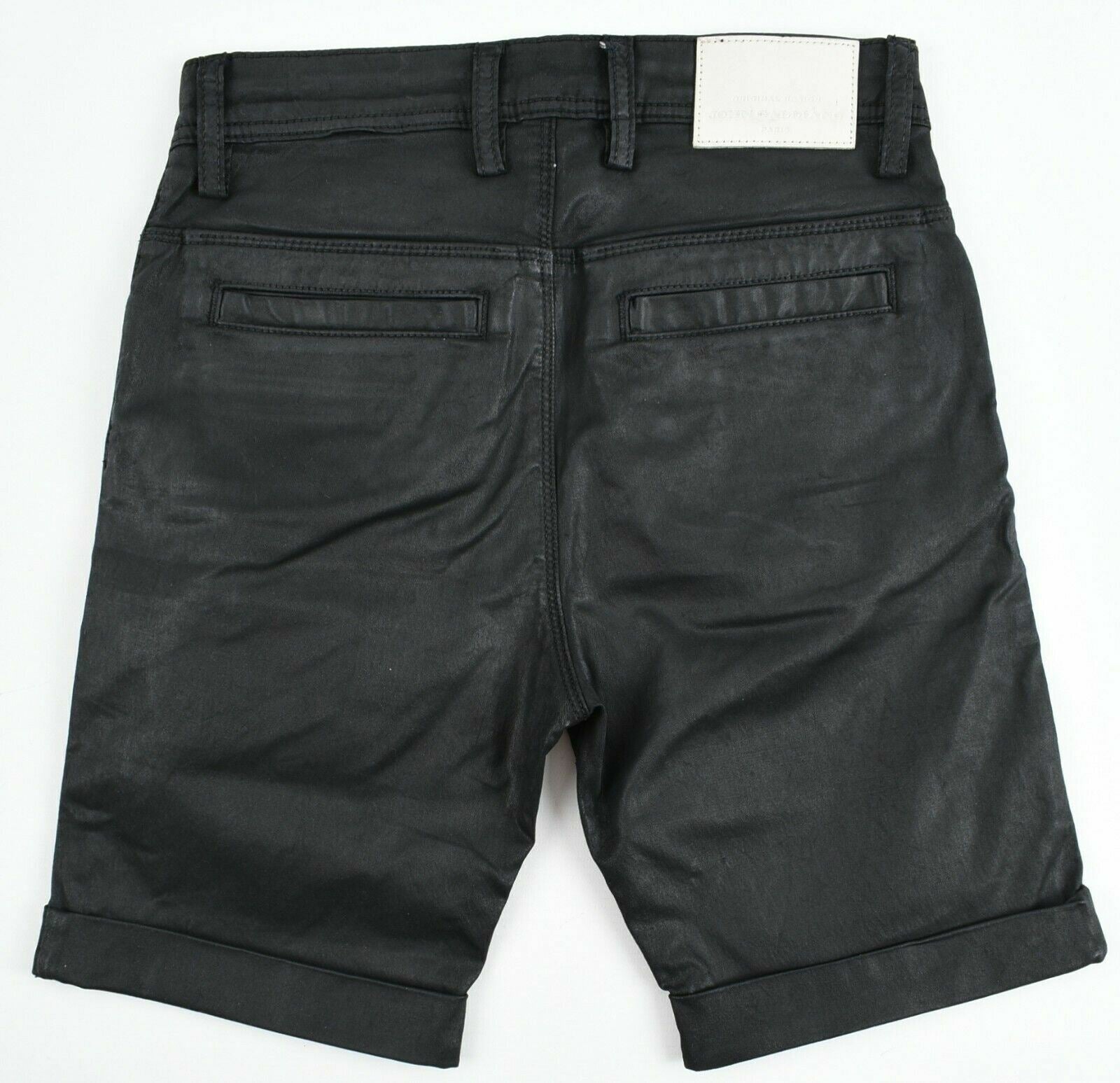 JOHN GALLIANO Girls' Kids' Waxed Cotton Shorts, Black, size 10 years