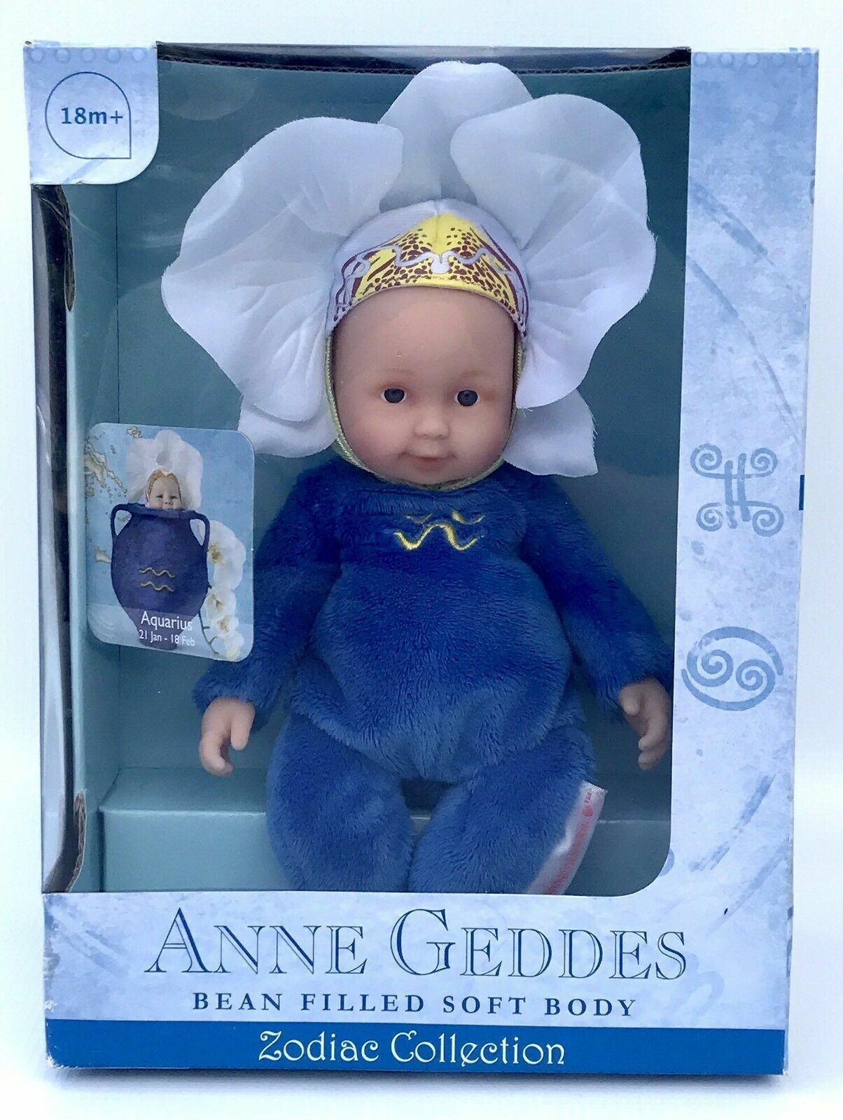 ANNE GEDDES  'ZODIAC' Collection Doll - AQUARIUS (21 Jan - 18 Feb)