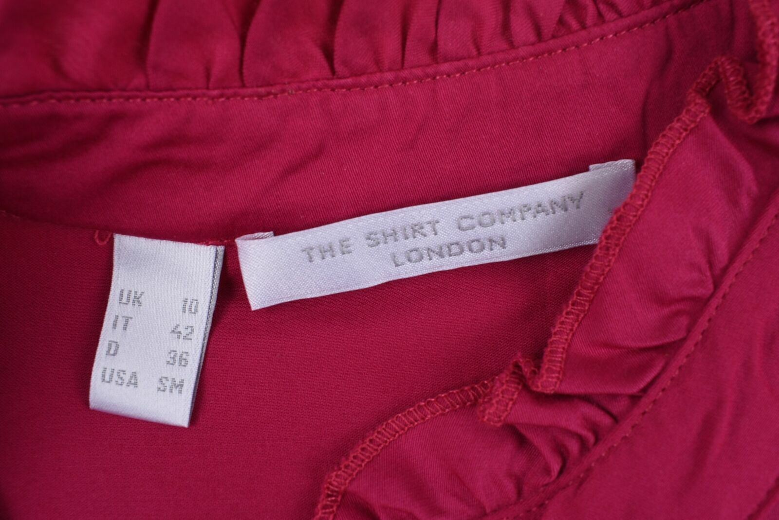 THE SHIRT COMPANY Women's Long Sleeved Button Up 'Carlotta' Shirt- size UK 12