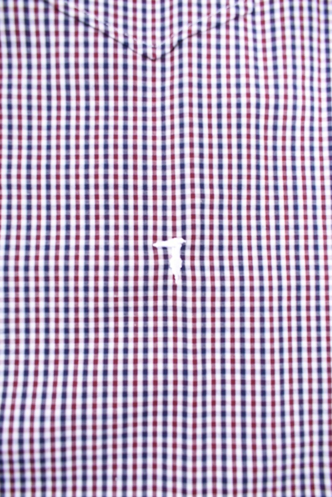 TRUSSARDI JUNIOR Boys' Long Sleeve Checked Shirt, Blue/Red, size 12 years