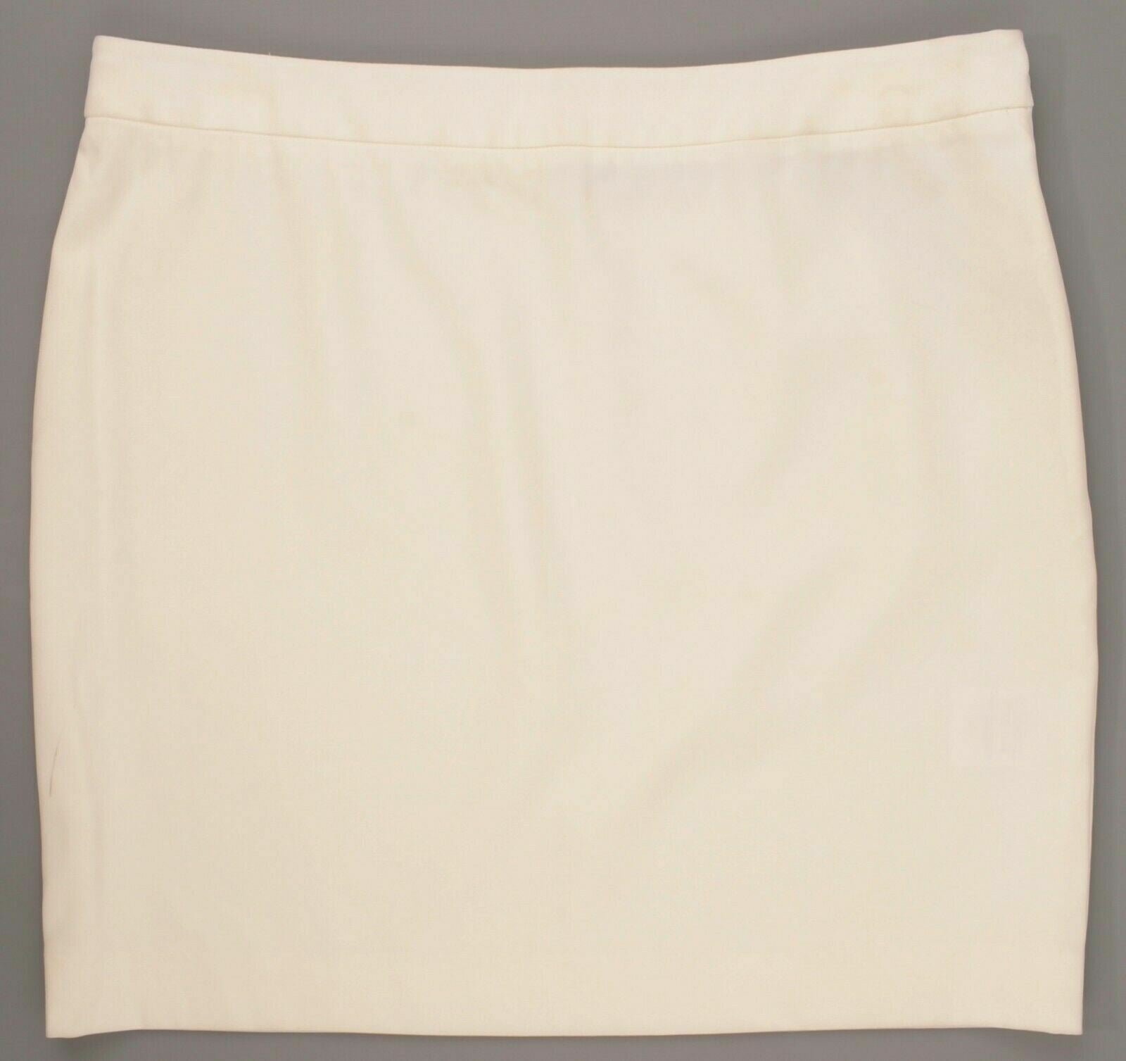 WHYRED Womens' IVANA SOFTA Skirt, Off-White, size UK 16