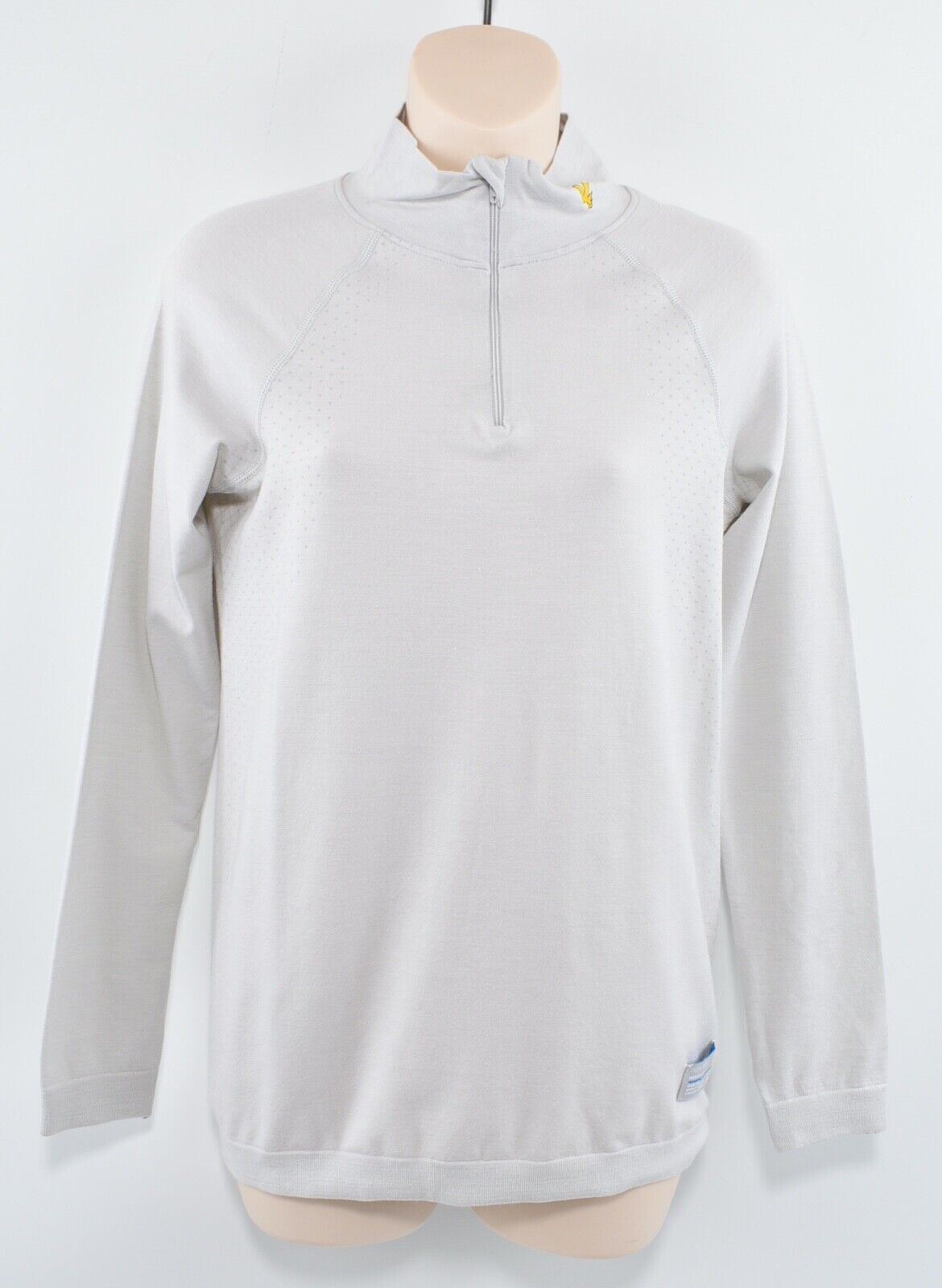 LYLE & SCOTT Performance: Women's 1/4 Zip Top, Light Grey, size L