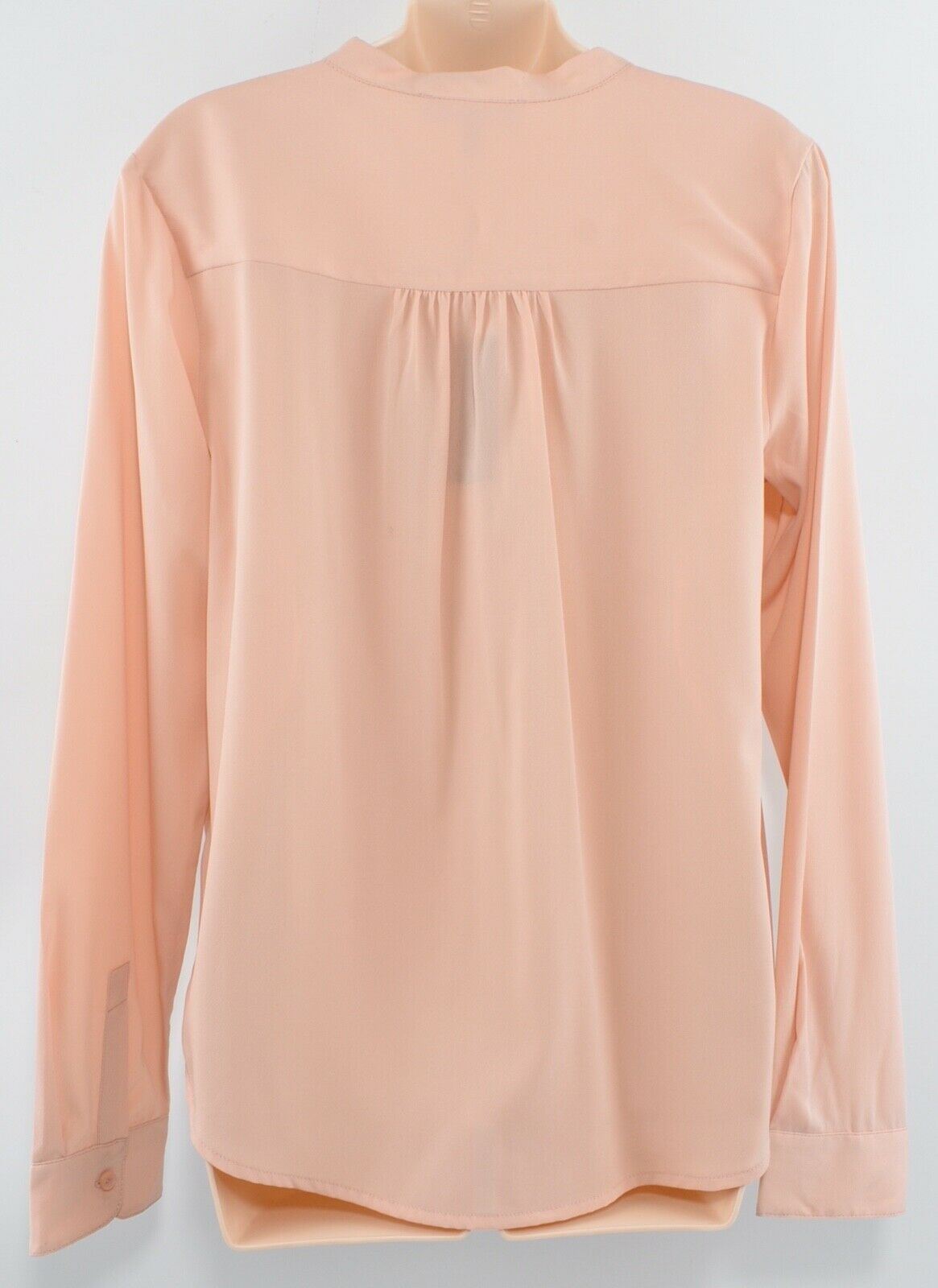 DANIEL HECHTER Women's Blush Pink Long Sleeve Blouse, size UK 12