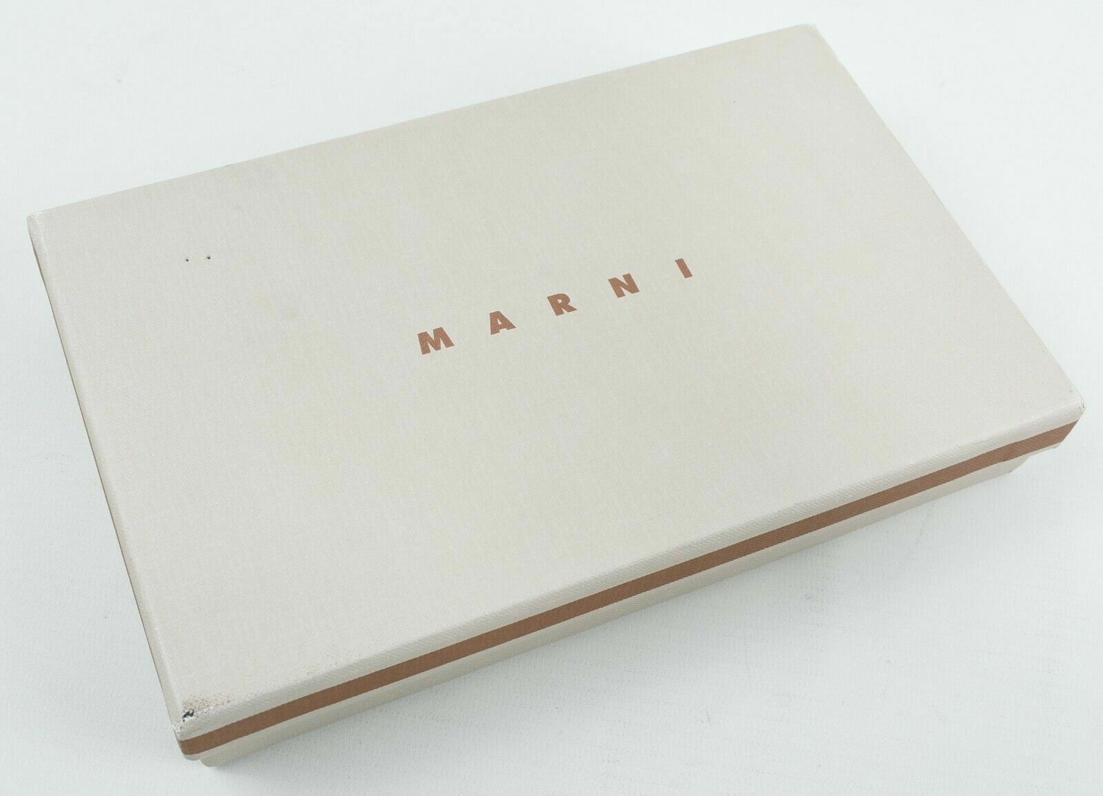 MARNI Blue Name Tag Keyring, with dust bag, Gift BOXED Men's /Women's