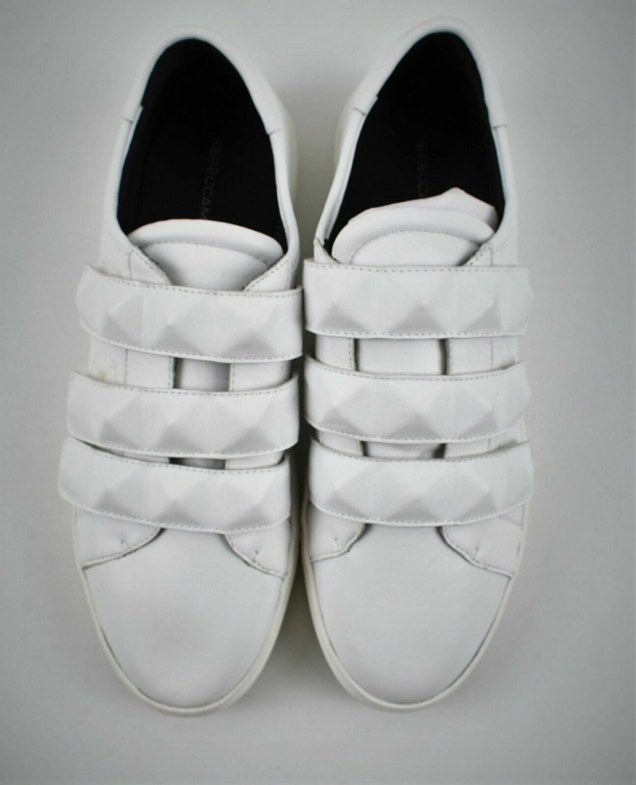 REBECCA MINKOFF Men's White Strap Trainers- UK 10-US 10.5-EUR 44.5