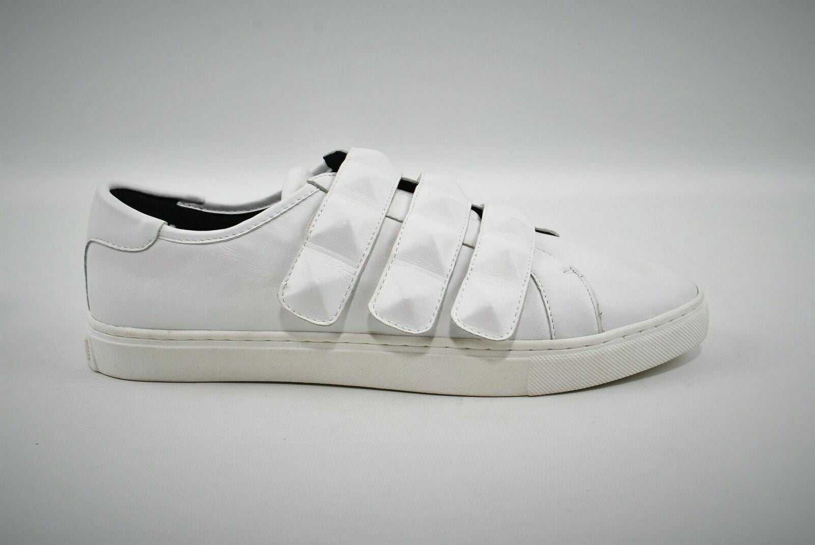 REBECCA MINKOFF Men's White Strap Trainers- UK 10-US 10.5-EUR 44.5