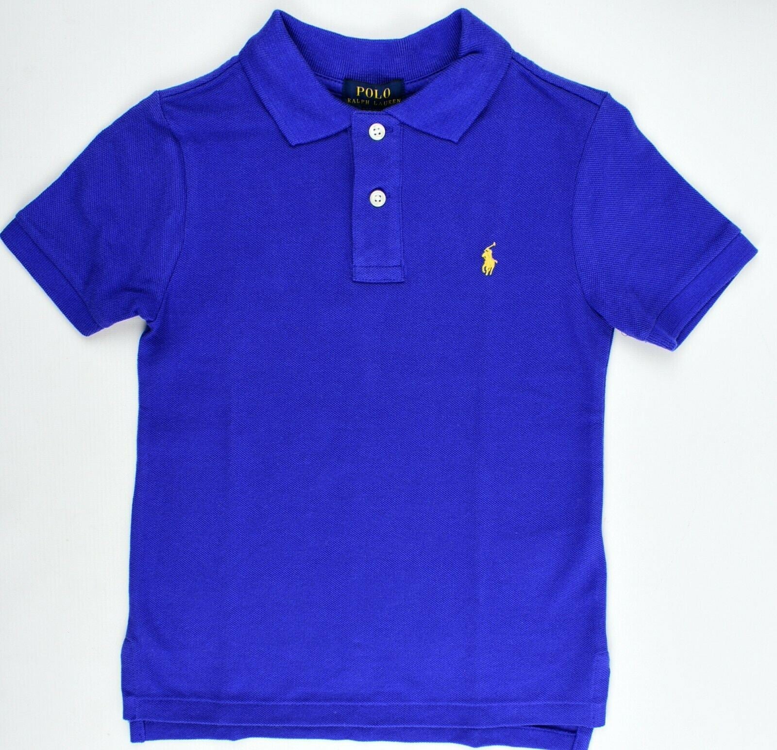 POLO RALPH LAUREN Boys' Kids' Polo Shirt, Cobalt Blue, size 6 years