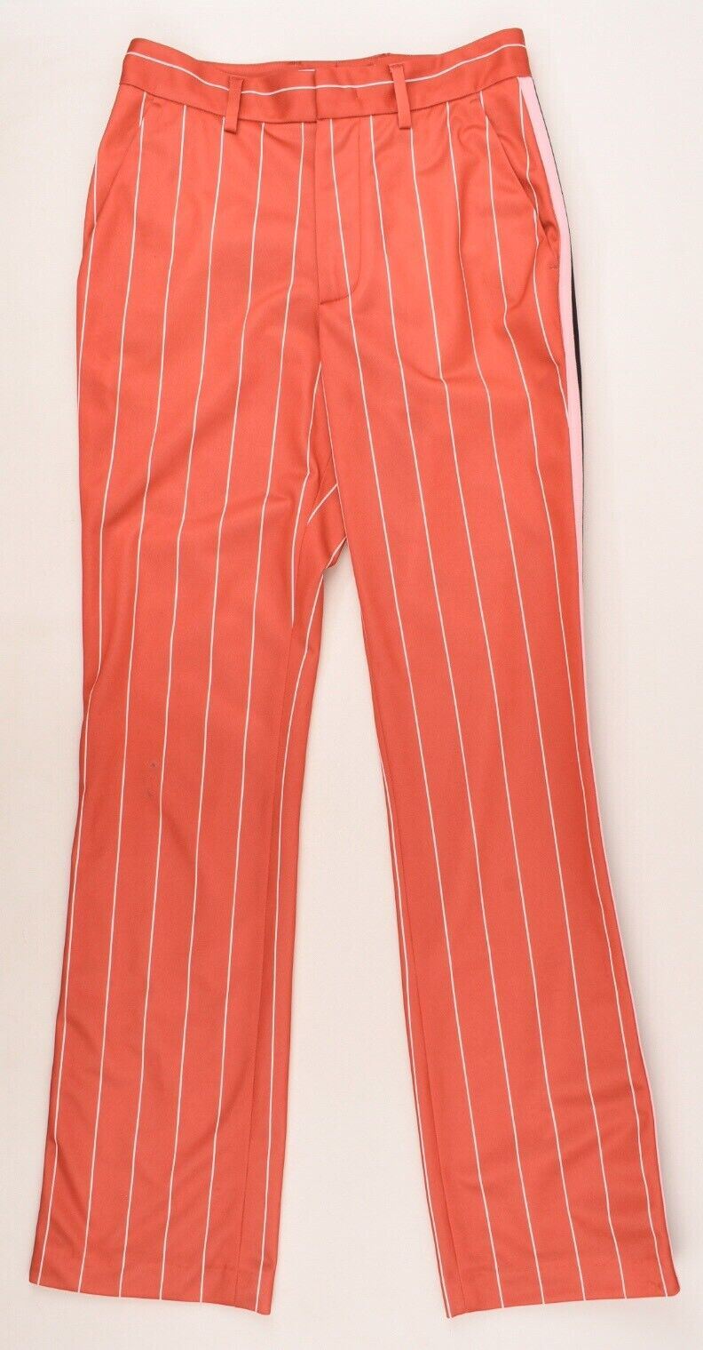 MANOUSH Women's Red Striped Trousers Pants, sizes UK 10 / FR 38