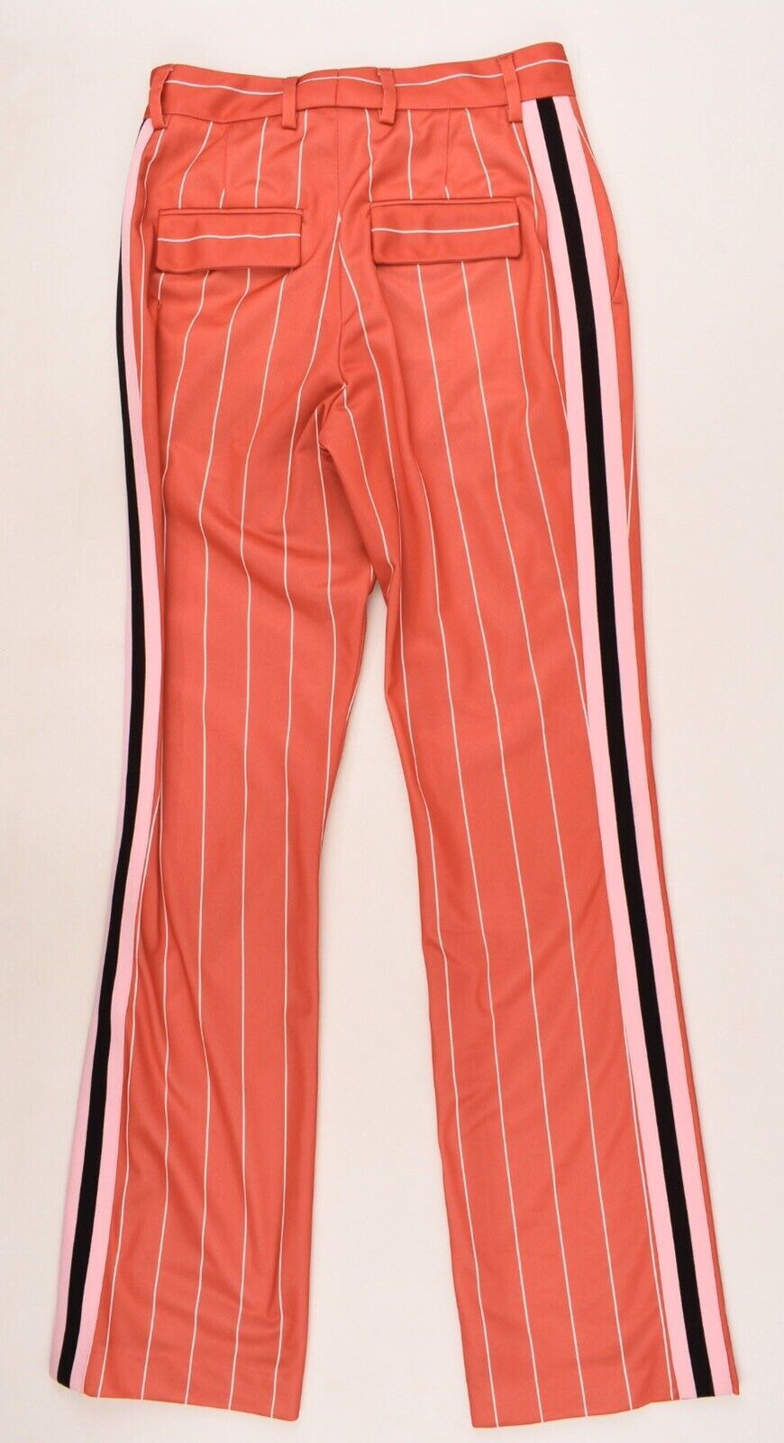 MANOUSH Women's Red Striped Trousers Pants, sizes UK 10 / FR 38