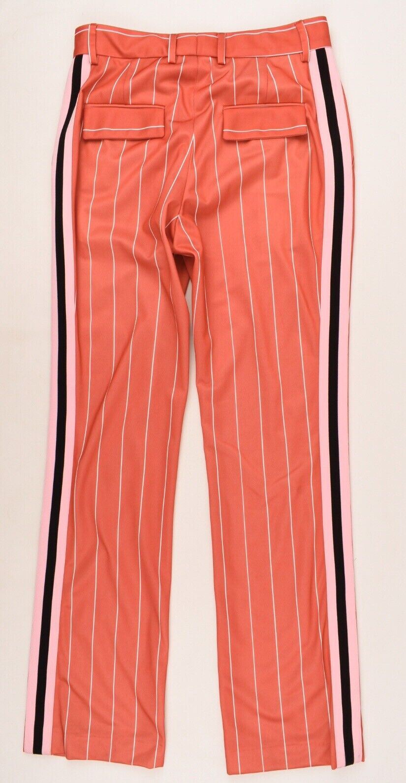 MANOUSH Women's Red Striped Trousers Pants, sizes UK 12 / FR 40