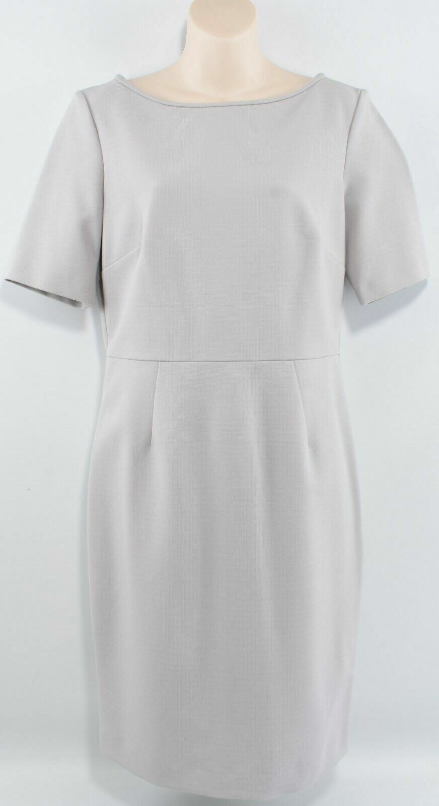 EMPORIO ARMANI Women's Dress, Harbour Grey, size UK 12 / IT 44