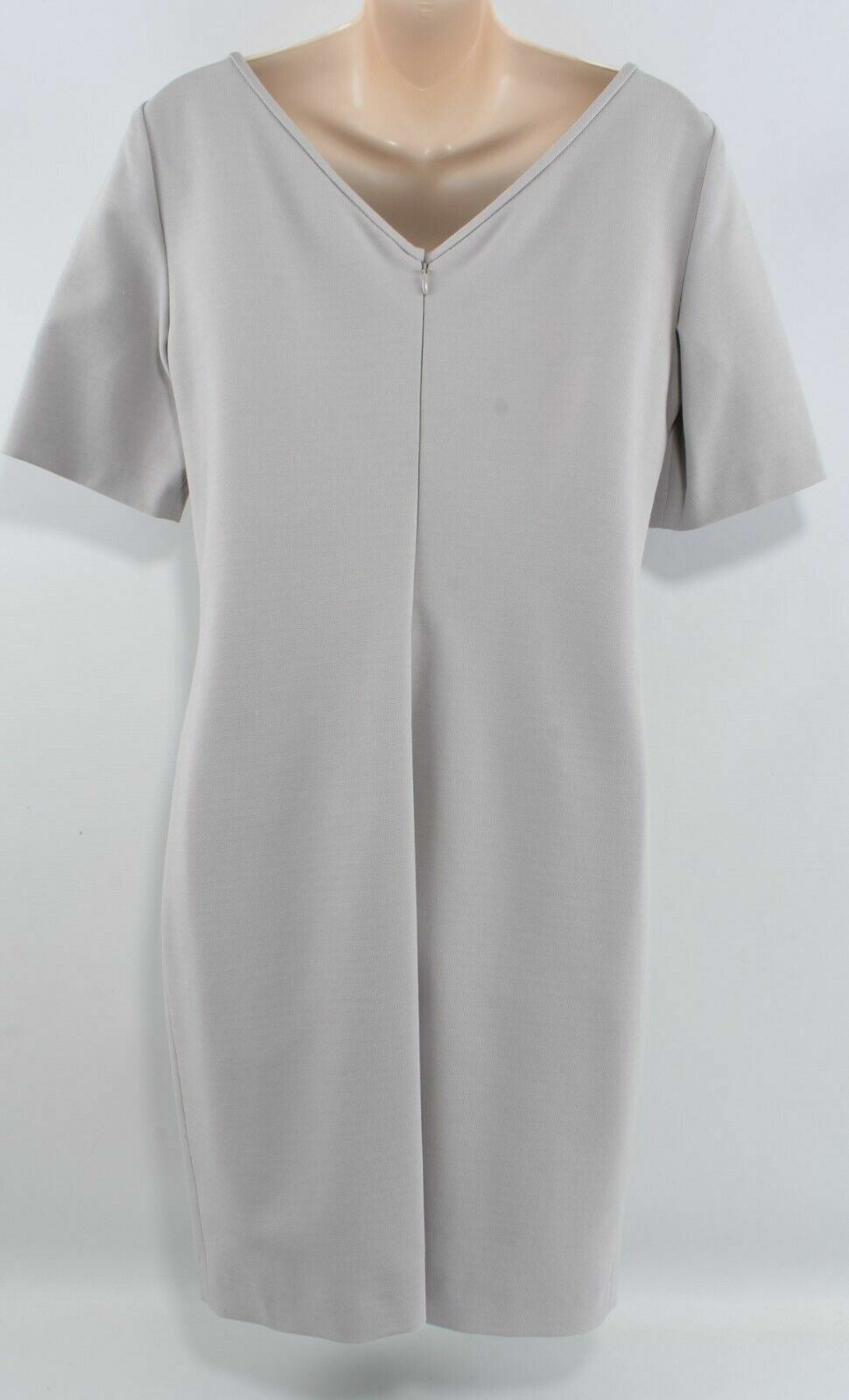 EMPORIO ARMANI Women's Dress, Harbour Grey, size UK 12 / IT 44