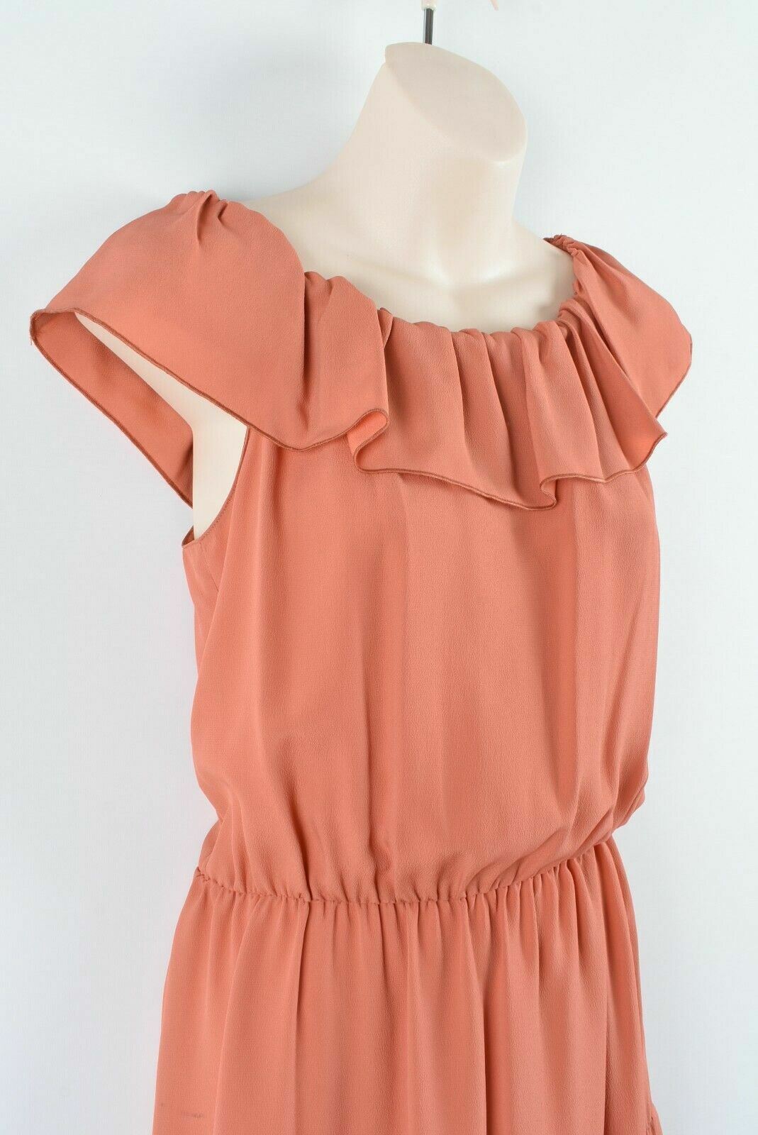 RED VALENTINO Women's Silk Blend Dress, Antique Pink, size IT40 / UK 8