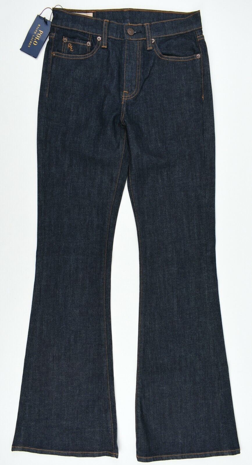 POLO RALPH LAUREN Women's Bootcut Jeans, Blue, size W26