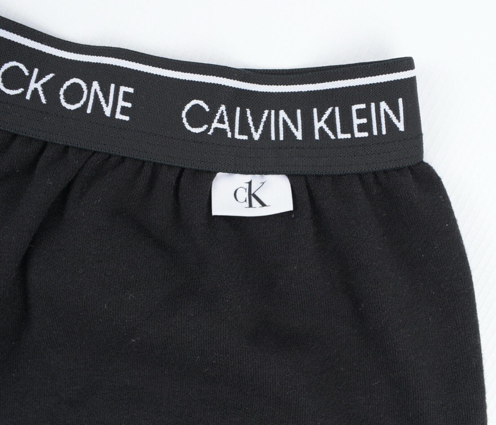 CALVIN KLEIN CK ONE Men's Cuffed Jersey Lounge Pants, Joggers, Black, size S