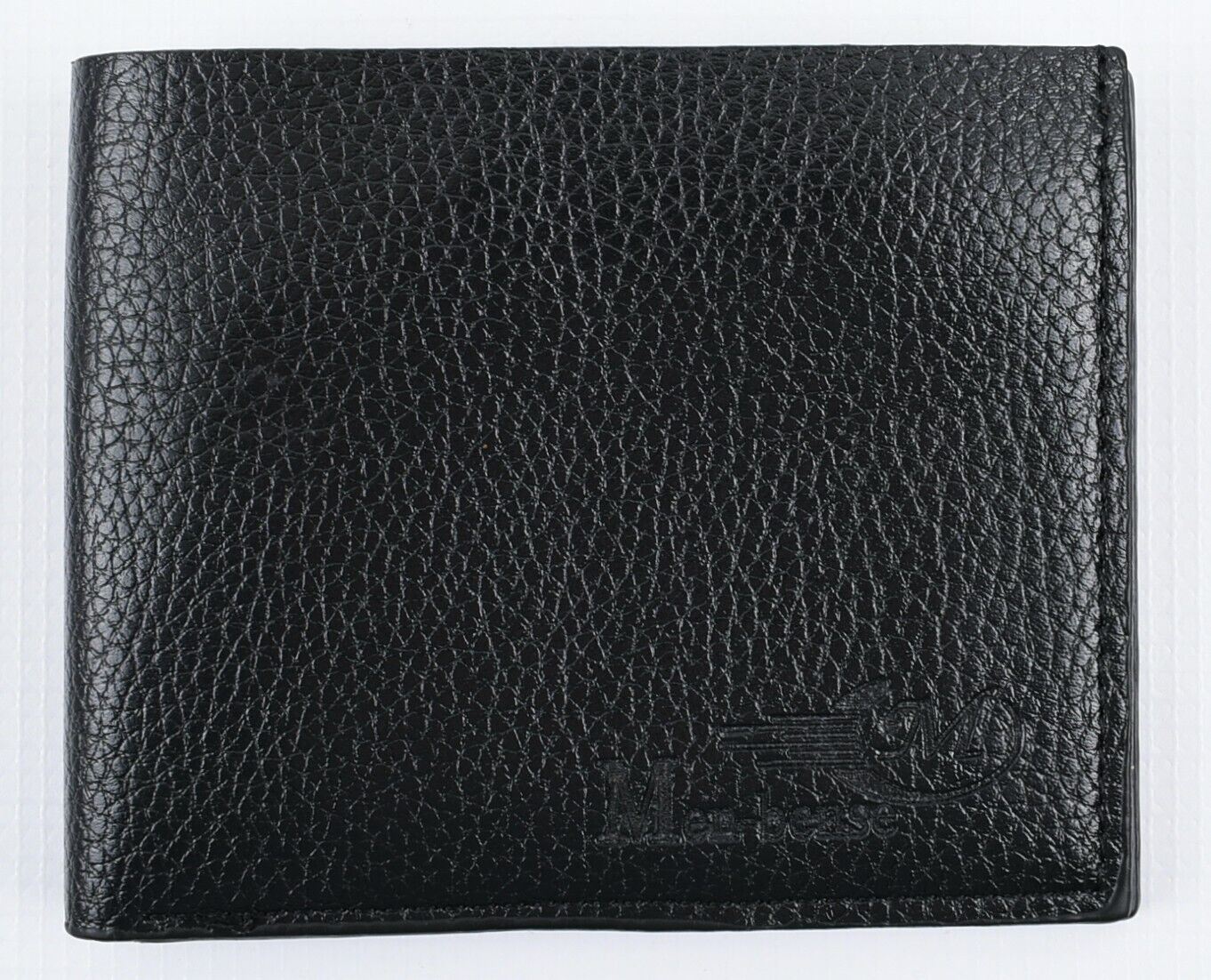 MENBENSE Men's Faux Leather Bifold Wallet, Black  /UK Seller Fast Delivery