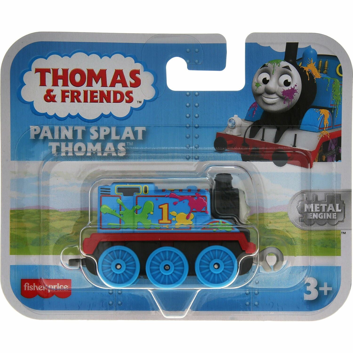 Thomas The Tank Engine Trackmaster Push Along Small Engine Paint Splat