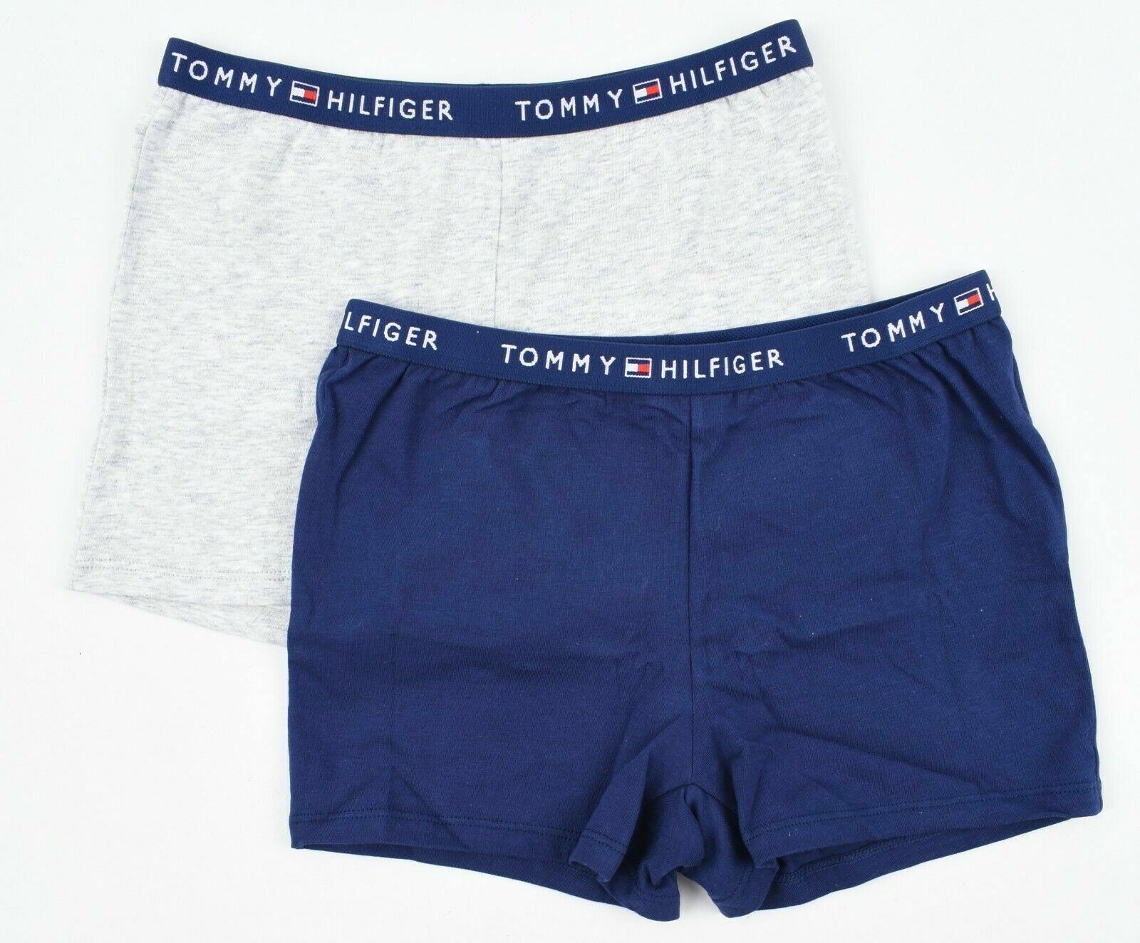 TOMMY HILFIGER Girls Underwear 2pk Boy Shorts Briefs Knickers 6 y to 7 Years
