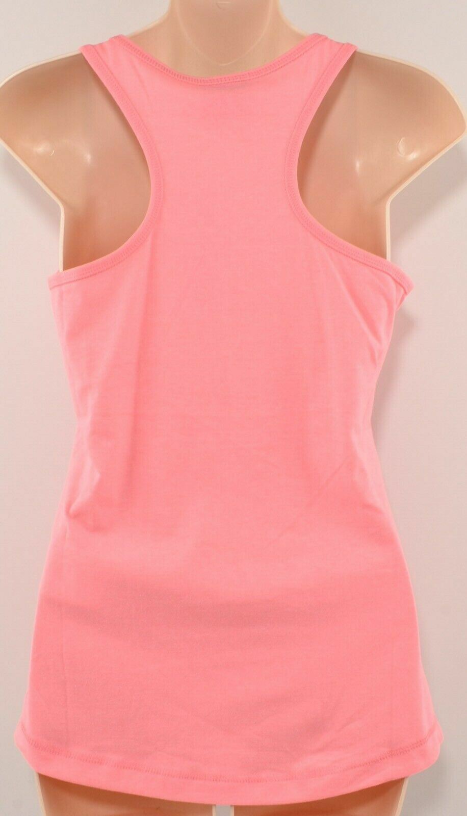 CHAMPION Women's Tank Top, Custom Fit, Pink, size SMALL