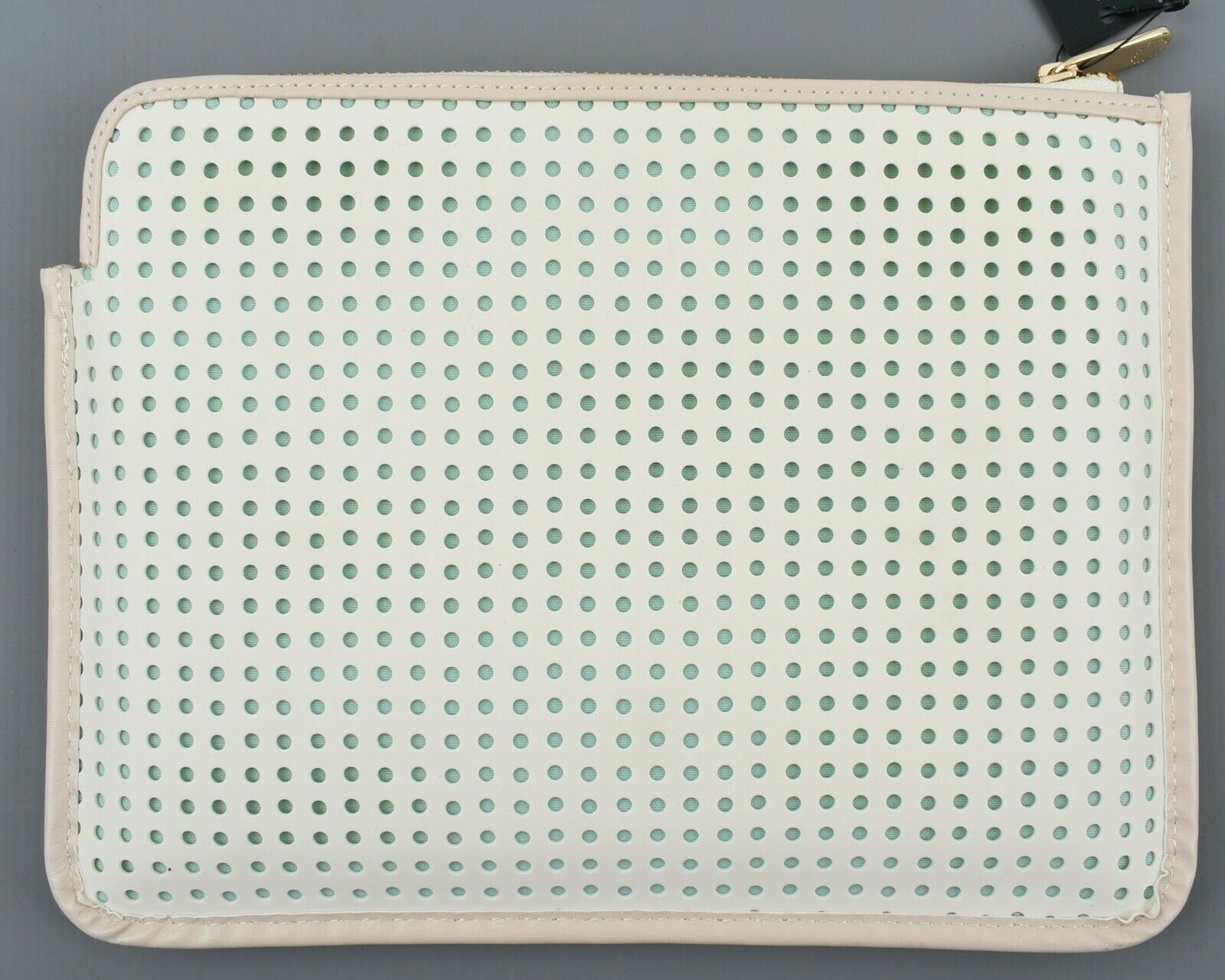 Authentic MARC By MARC JACOBS White/Green Perforated Tablet Case