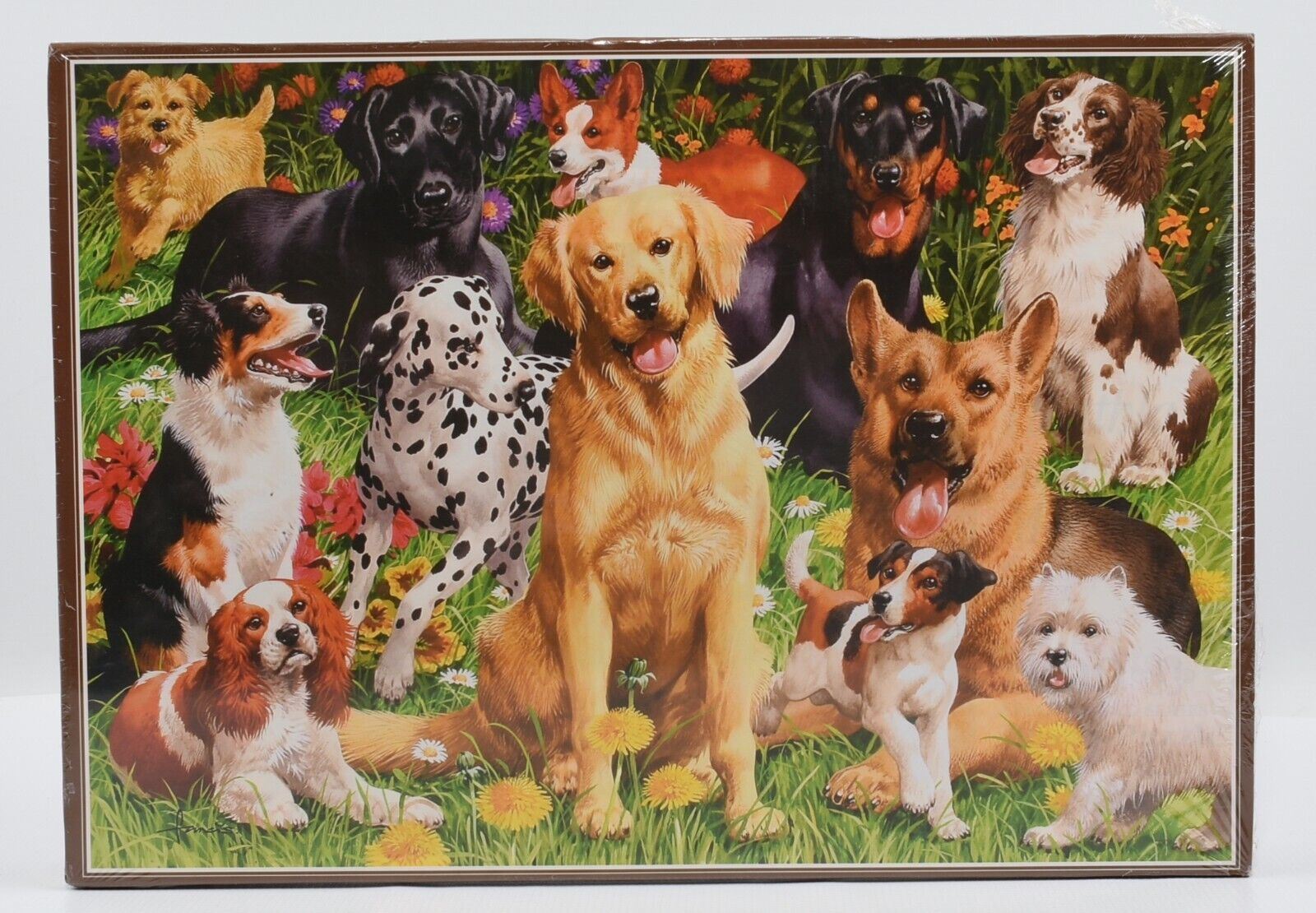 JAMES HAMILTON GROVELY - Man's Best Friend 1000 Jigsaw Puzzle