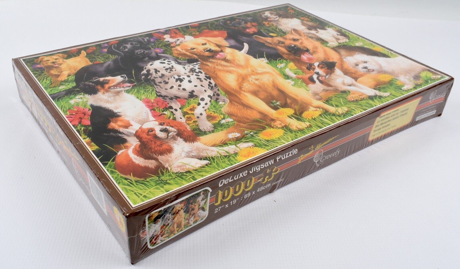 JAMES HAMILTON GROVELY - Man's Best Friend 1000 Jigsaw Puzzle