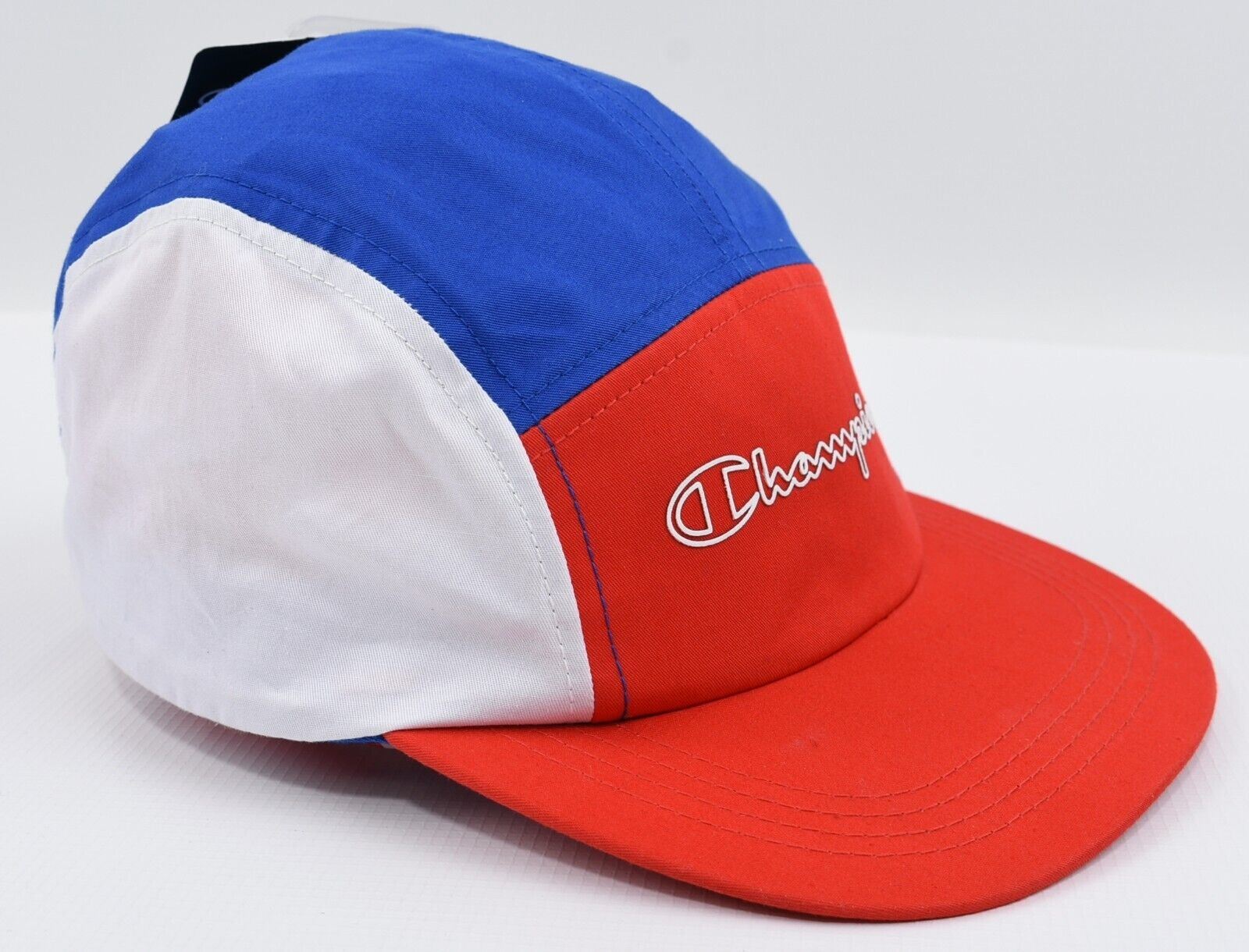 CHAMPION Boys' Kids' Flat Peak Cap, Hat, Red/Blue/White, One Size Youth